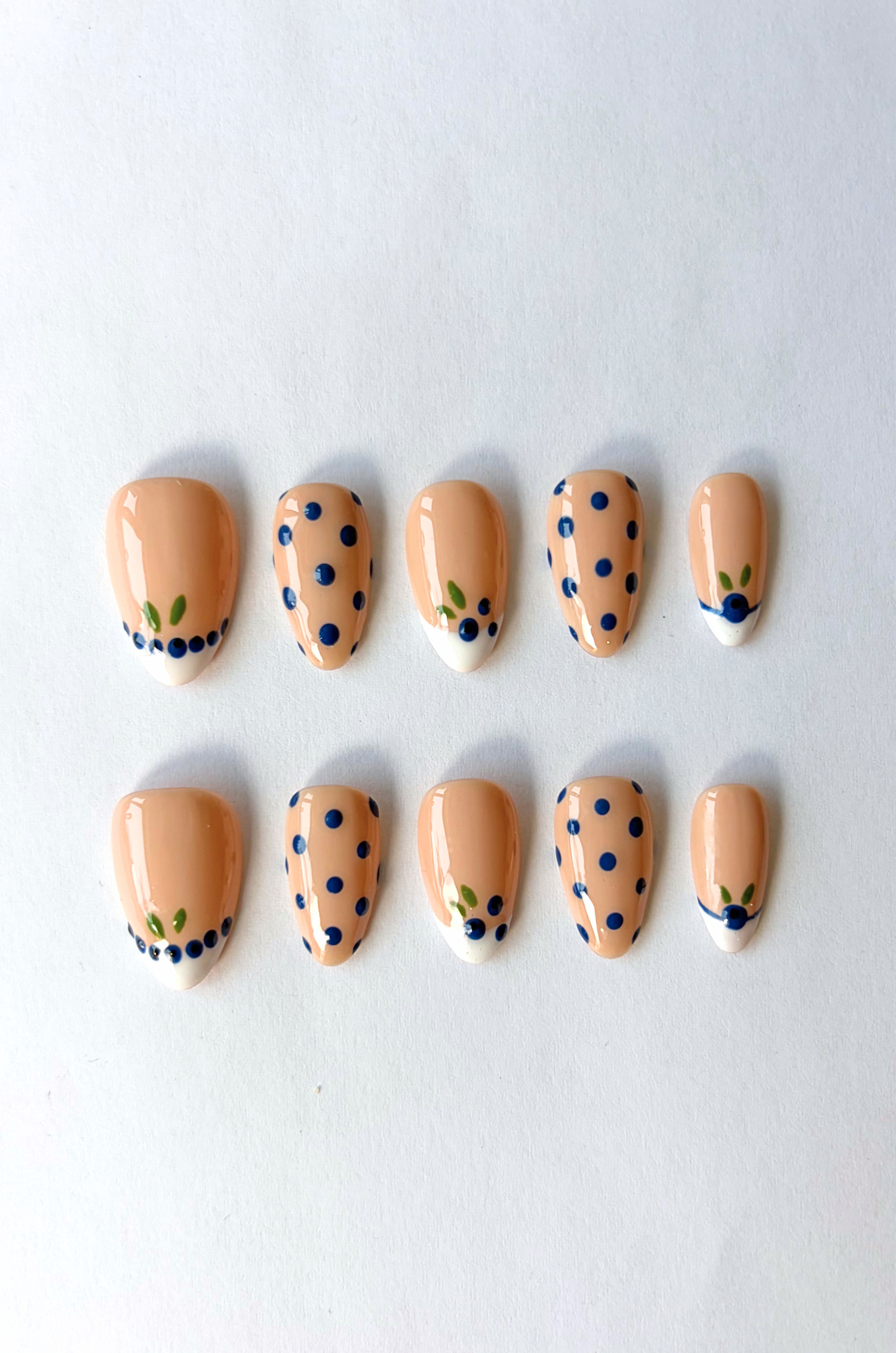 Blåbär | NailFika® #10