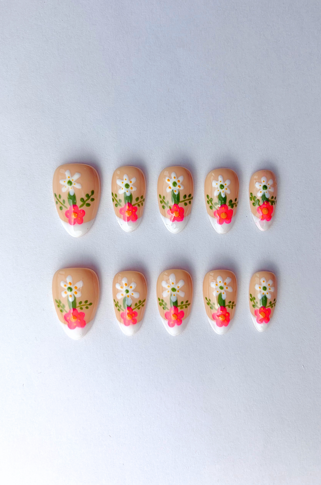 Nyponros & vitsippa | NailFika® #6