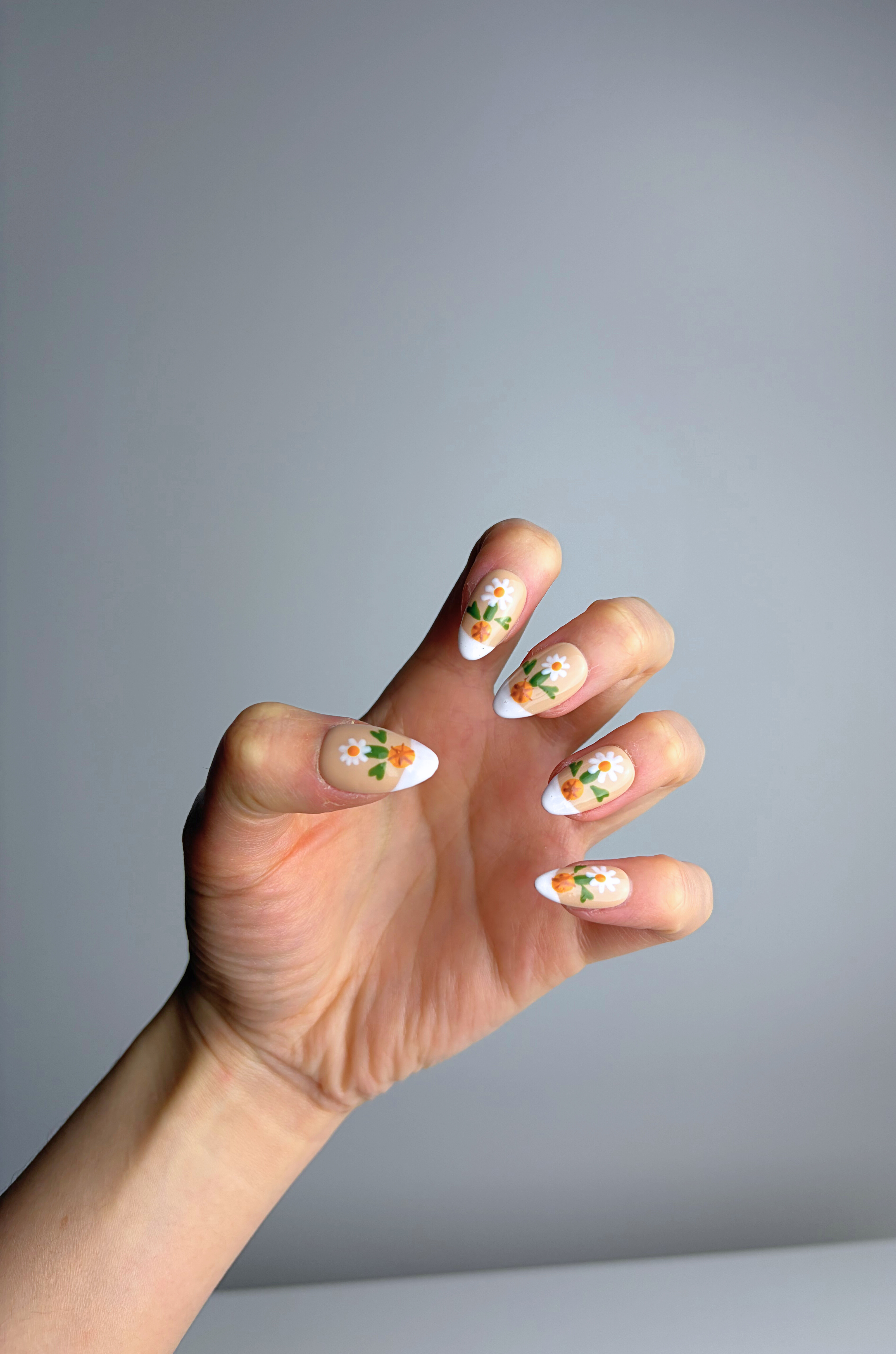 Maskros & prästkrage | NailFika® #9