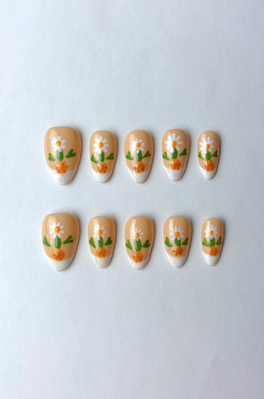 Maskros & prästkrage | NailFika® #9