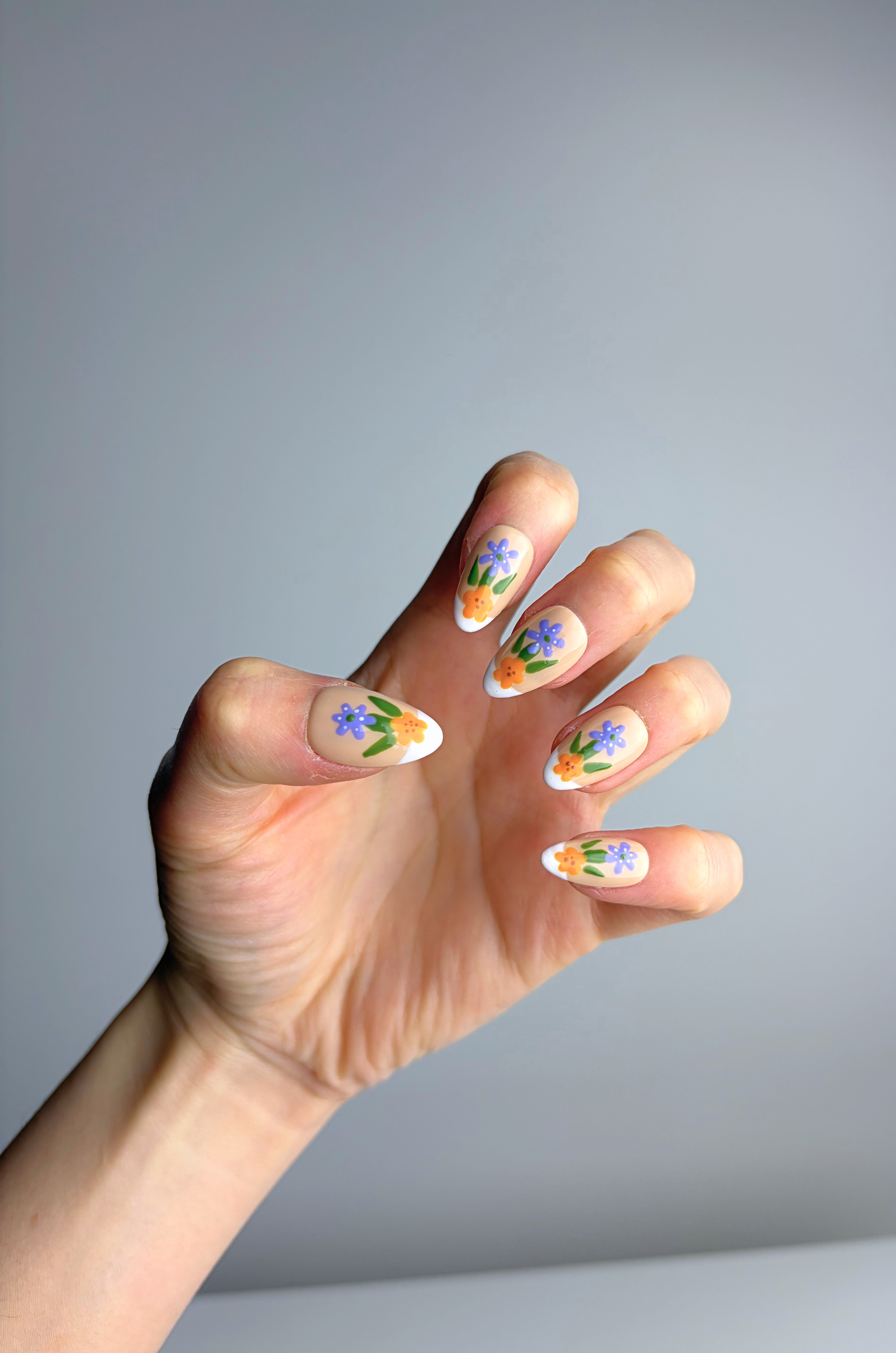 Smörblomma & blåsippa | NailFika® #7