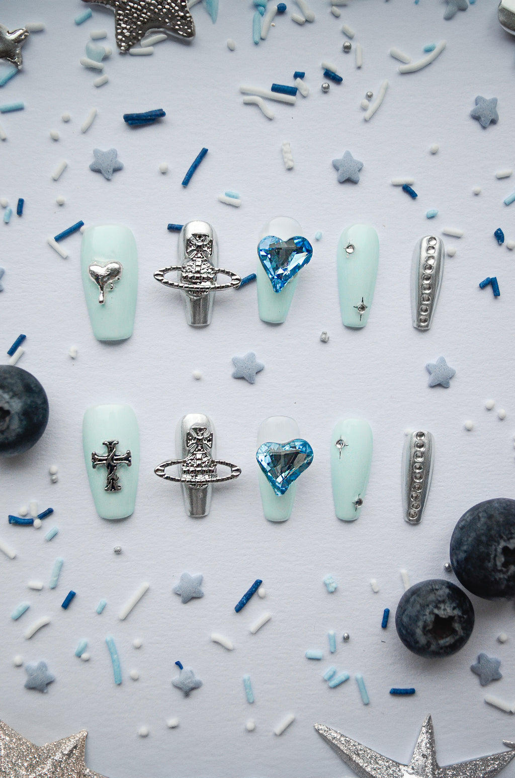 Holy Heart - Light Blue Set