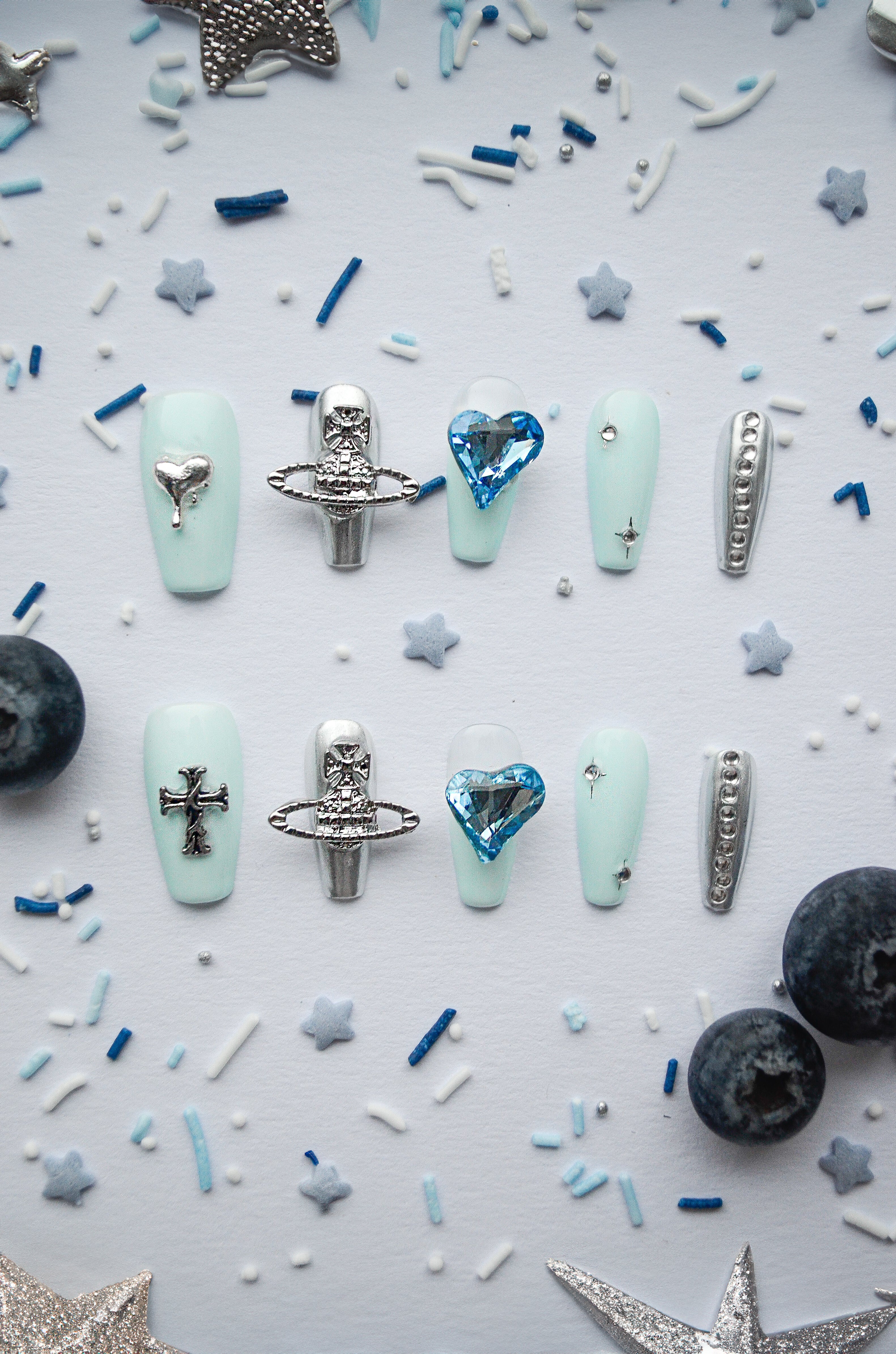 Holy Heart - Light Blue Set