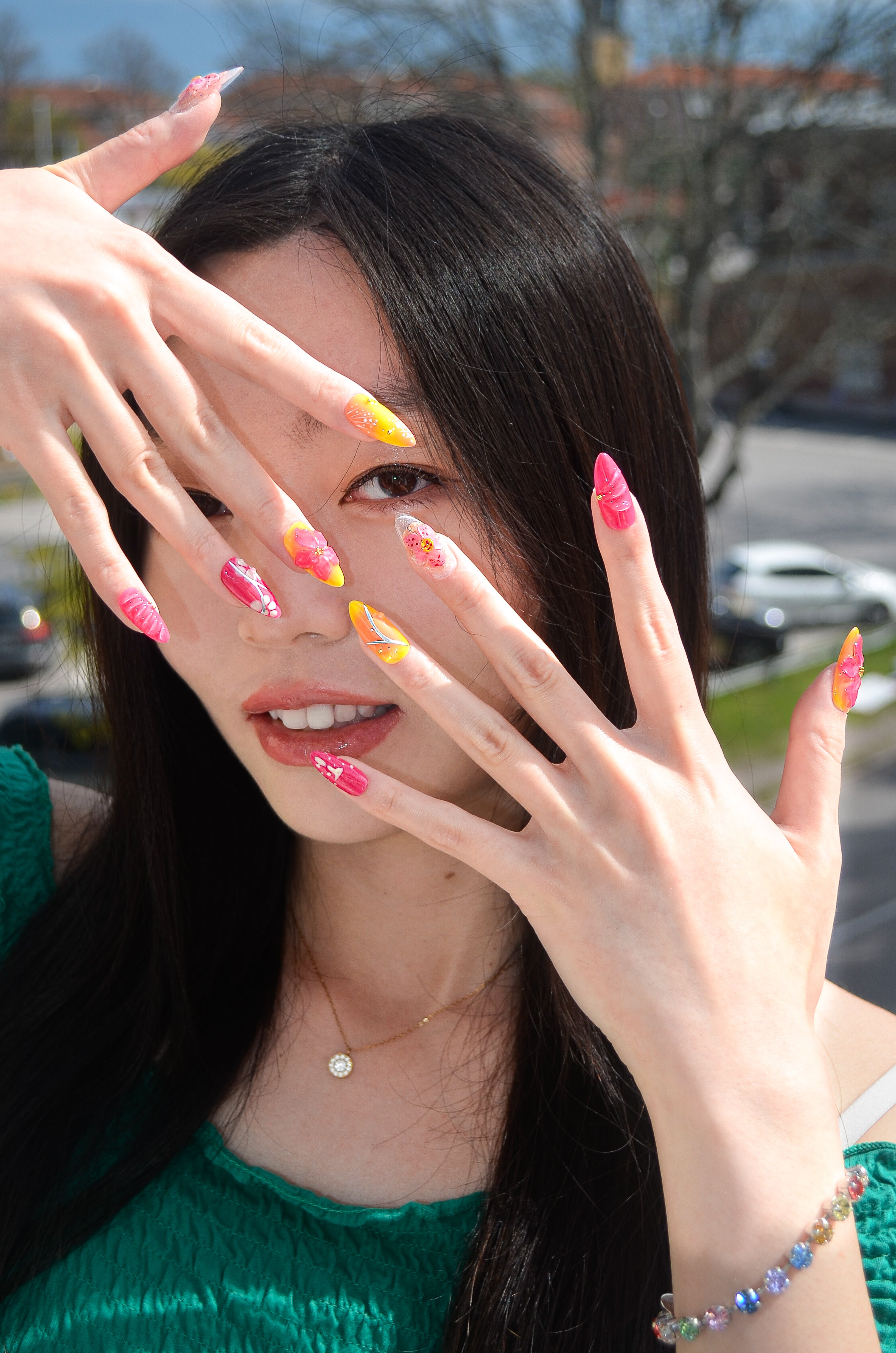 Orchid Dreams - yellow &amp; purple set