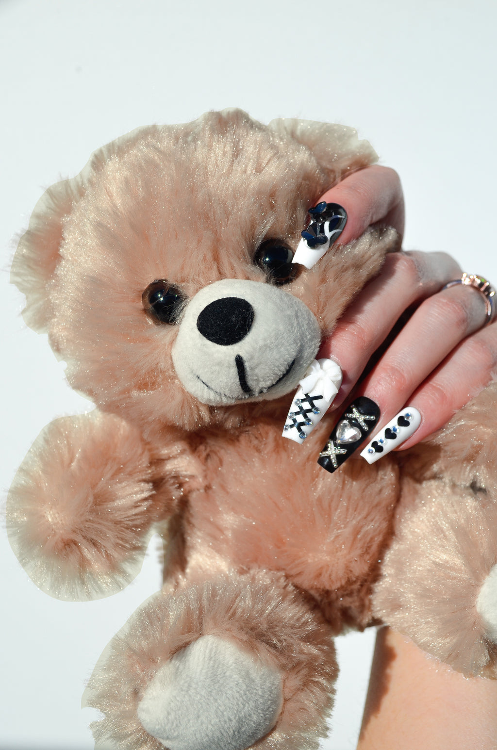 Teddy Bear - Black &amp; white set